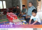 Bupati Tapsel Santuni Dua Keluarga Korban Kebakaran di Desa Huta Holbung
