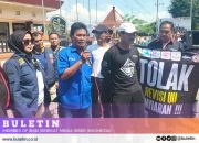 Wartawan Probolinggo Raya Demo Tolak RUU Penyiaran