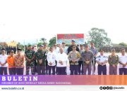 Bupati Tapsel Hadiri Apel Gelar Pasukan Ketupat Toba 2024
