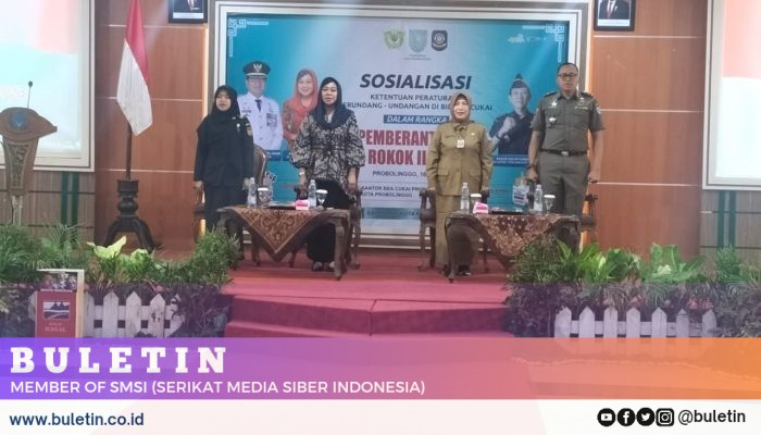 Satpol PP Kota Probolinggo dan Bea Cukai Sosialisasikan Gempur Rokok Ilegal