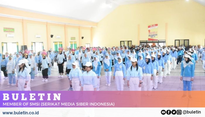 Hebohnya Emak-emak Ikuti Lomba Senam Kreasi Bhunga Rassa Ate