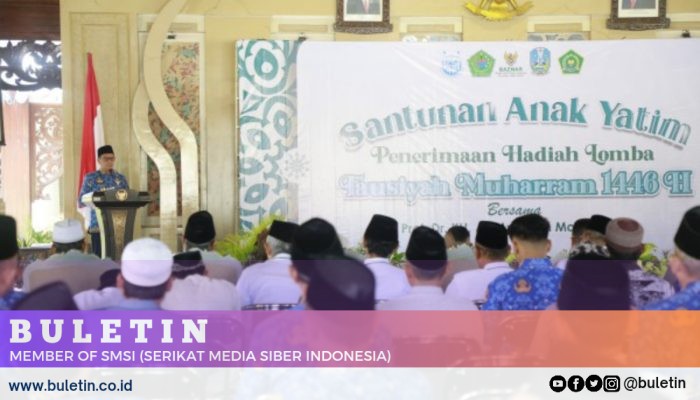 Tahun Baru Islam 1446 H, Pj Bupati Pamekasan Santuni 250 Anak Yatim