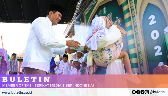Jadi Anjuran Agama, 100 Anak Yatim Terima Santunan di Momen Tahun Baru Islam
