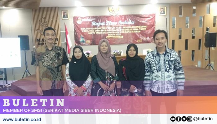 PPK Kartoharjo Madiun Gelar Rapat Pleno Terbuka Rekapitulasi Daftar Pemilih Hasil Pemutakhiran