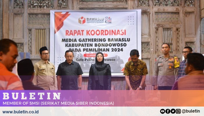 Perkuat Pengawasan Partisipatif Jelang Pilkada 2024, Bawaslu Bondowoso  Gelar Media Gathering