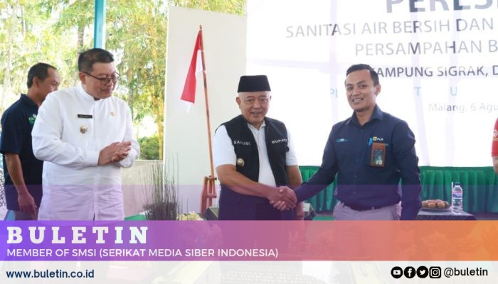 Peresmian Sarpras Sanitasi Air Bersih CSR PT PLN