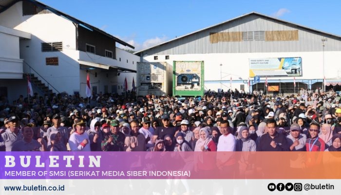 Wakil Bupati Malang Apresiasi Kegiatan Kerja Bakti PT. BMI Dampit