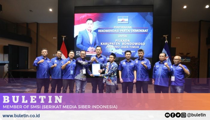 Dinilai Mampu Pimpin Bondowoso, Partai Demokrat Berikan Rekomendasi Untuk Bambang Soekwanto – Gus Bakir Maju Pilkada