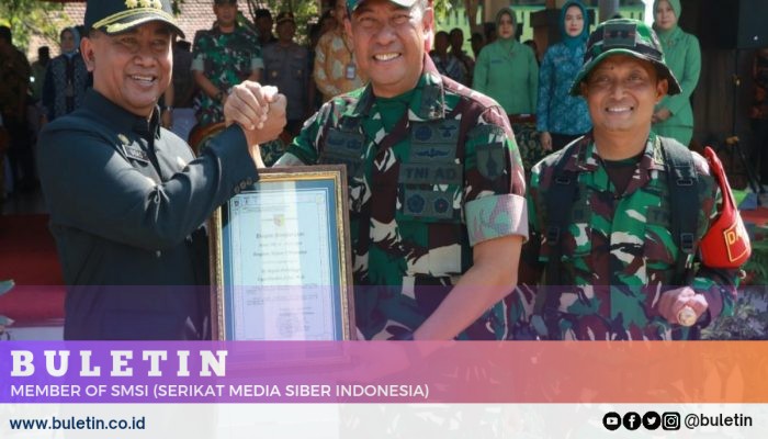 Program TMMD Ke-121 Tahun 2024 di Desa Kalianan Probolinggo Resmi Berakhir