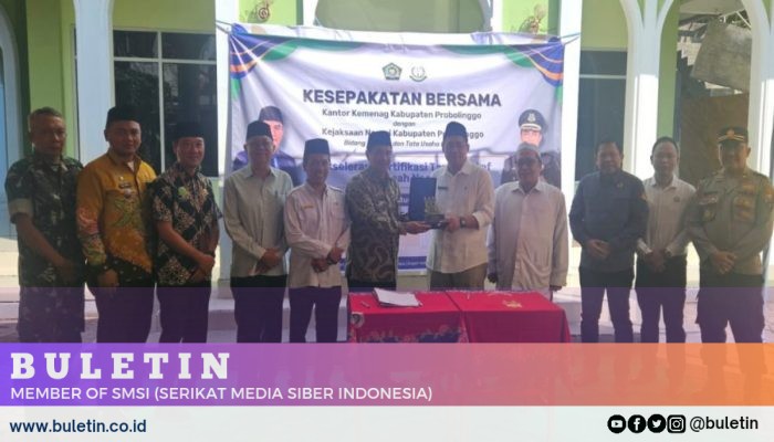 Kejari Probolinggo Launching Program Jaksa Peduli Tanah Wakaf
