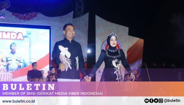 Fashion Show Batik di Probolinggo, Bordir Dan Payet Semarkan Gebyar Merah Putih
