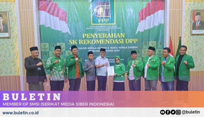 Pilkada Bondowoso, DPP PPP Labuhkan Dukungan Kepada Bakal Paslon Bambang Soekwanto – Gus Bakir