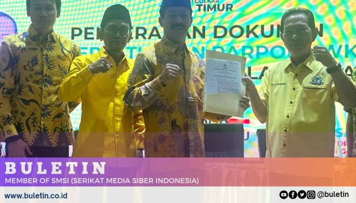 H-1 Pendaftaran Pilkada Pamekasan, Fattah-Mujahid Terima Rekom Partai Golkar