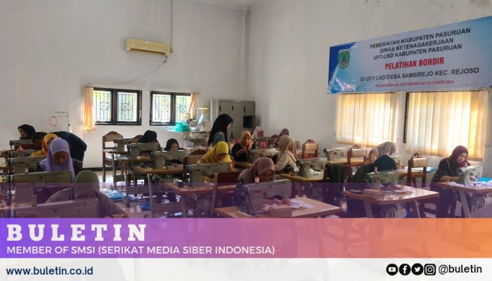 UPT LKD Kabupaten Pasuruan Gelar 7 Pelatihan Bagi Warga Tak Punya Pekerjaan