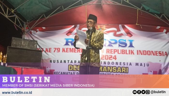 Malam Resepsi HUT RI ke 79, Pemdes Tamansari Serahkan Hadiah Lomba