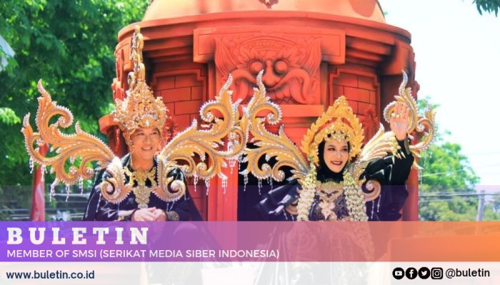 Kontingen Dinkes Raih Juara Pawai Budaya Probolinggo Spectacular Carnival 2024
