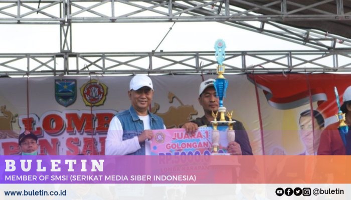 Karang Taruna Desa Alassapi Sukses Gelar Lomba Kerapan Sapi