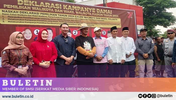 KPU Kota Madiun Gelar Kampanye Damai Pilkada 2024