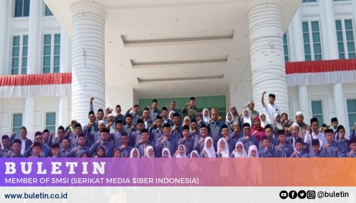 Berangkatkan Kafilah PORSADIN VI. Sekda Yudha Optimis Kabupaten Pasuruan Juara Umum