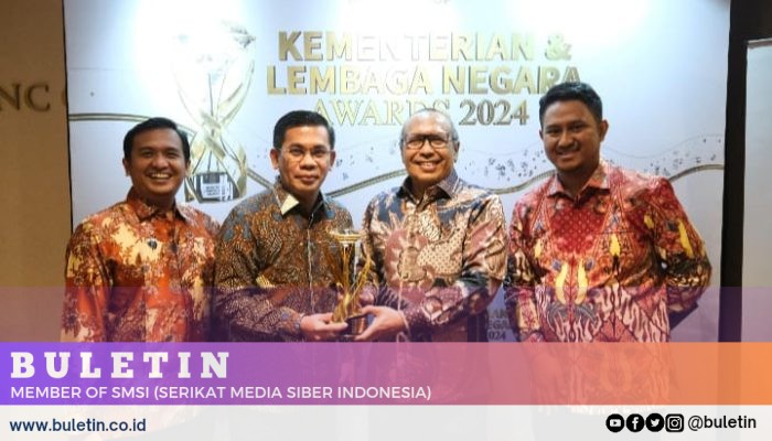 Berhasil Menciptakan Ekosistem Komunikasi, Kementerian ATR/BPN Terima Penghargaan Pelayanan dan Komunikasi Publik dari iNews TV