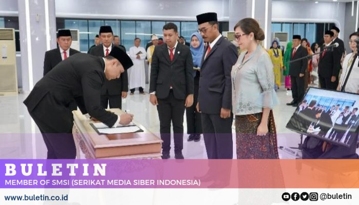 Lantik 67 Pejabat Struktural dan Fungsional, Menteri AHY Harapkan Jajaran Kementerian ATR/BPN Bangun Semangat Integritas