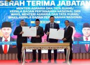 Sertijab, Nusron Wahid Sebut Siap Lanjutkan Yang Dirintis Pemimpin Terdahulu