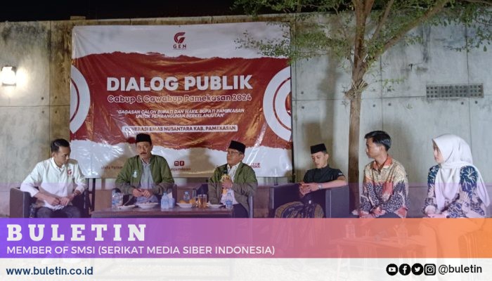 Hadiri Dialog Publik , Fattah-Mujahid Yakin Gen Pamekasan Pilih Pemimpin yang Rasional