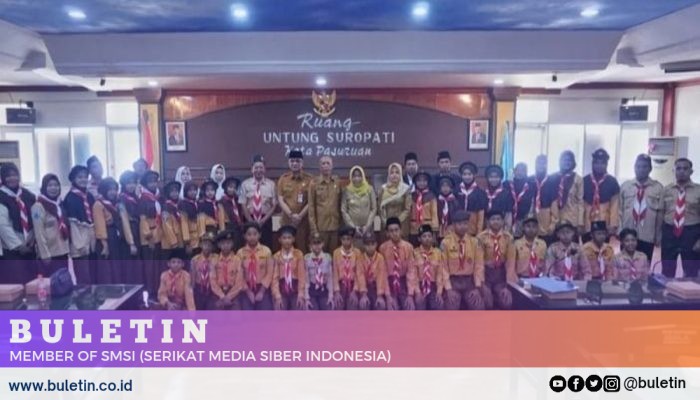 Pjs Wali Kota Pasuruan Berikan Semangat Siswa yang akan Berkompetisi di Ajang Lomba Jelajah Santri
