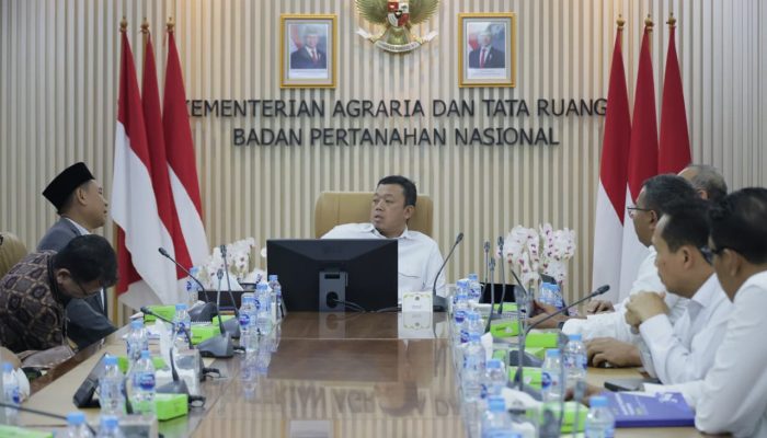 Menteri Nusron Wahid Terima Audiensi Dari Kepala BIG, Bahas Penguatan Sinergi Dan Kolaborasi