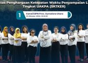 Kanwil BPN Sumut Raih Peringkat Pertama Ketepatan Waktu Penyampaian Laporan Keuangan TW III Tahun 2024