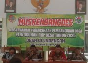 Pemdes Glundengan Lakukan Musrenbangdes dan Musyawarah RKP Tahun Anggaran 2025