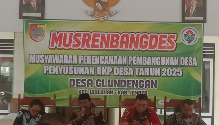 Pemdes Glundengan Lakukan Musrenbangdes dan Musyawarah RKP Tahun Anggaran 2025