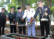 Kapolres Probolinggo Pimpin Upacara Ziarah Nasional Peringatan Hari Pahlawan 2024