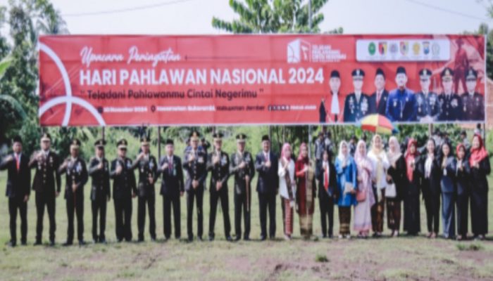 Pemkab Jember Peringati Hari Pahlawan