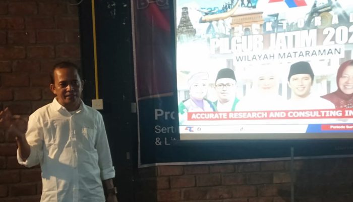 Lembaga ARCI Rilis Hasil Survei Pilgub Jatim di Wilayah Mataraman, Khofifah-Emil Unggul