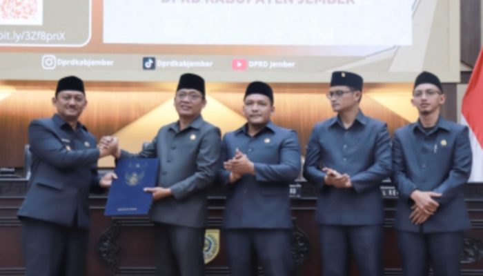 Raperda APBD 2025 Kabupaten Jember Disetujui dan Disahkan