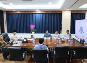 Temui Jajaran Kanwil BPN Provinsi Papua dan Sumatra Utara secara Daring, Menteri Nusron: Kita Harus Melayani Rakyat