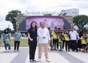 Febriana Dwipuji Kusuma, Atlet Bulu Tangkis Internasional Disambut Bupati Jember 