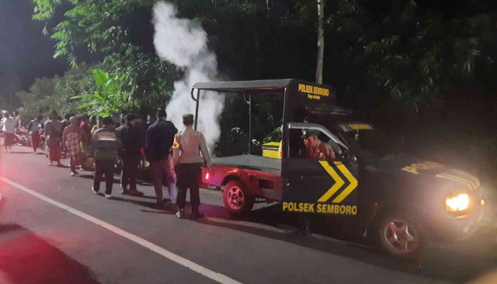 Dicurigai Maling, Motor di Jember Dibakar Massa Setelah Pemiliknya Melarikan Diri