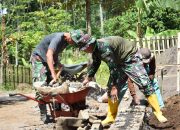 Praka Marinir Barudin Sang Prajurit, Sang Pembangun! TMMD ke-123 di Bondowoso