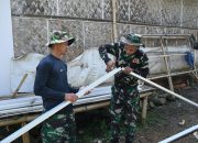 Pembangunan Pos Kamling TMMD ke 123 di Bondowoso Dikebut, Target Rampung Sebelum Penutupan TMMD