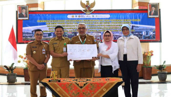 Perkuat Pendidikan Kedokteran, RSUD dr. Mohamad Saleh Gandeng UPN Veteran Jatim