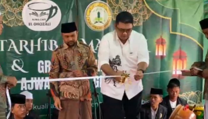 Grand Opening Ajwa Cafe El Ghozali, Begini Pesan Wakil Ketua DPRD Bondowoso