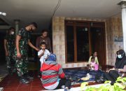 Peduli Generasi Emas, Satgas TMMD Bondowoso Melaksanakan Pendampingan Posyandu Balita