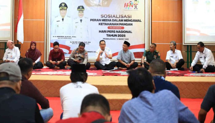 Peringati HPN 2025, Wali Kota Probolinggo Ajak Insan Pers Kawal Ketahanan Pangan Daerah