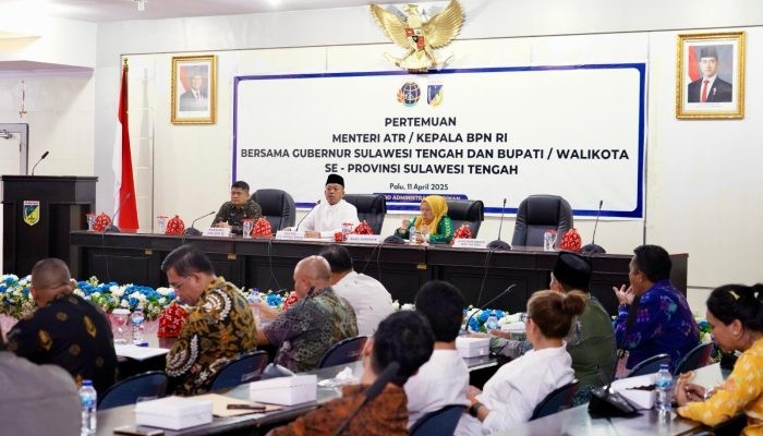 Menteri Nusron Ungkap Ada 1,1 Juta Hektare Tanah di Sulteng yang Bisa Diberdayakan untuk Kepentingan Masyarakat