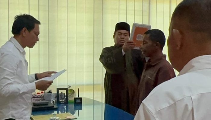 Pengambilan Sumpah Karena Sertifikat Hilang Digelar di Kantor BPN Kota Padangsidimpuan