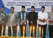 Hadiri Wisuda MAN IC, Wabup Tapsel: Jangan Berpuas Diri
