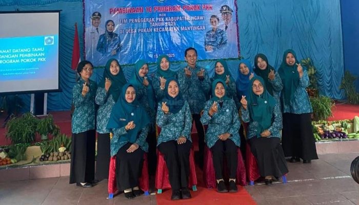 Desa Pakah Ngawi Laksanakan Pembinaan 10 Program Pokok PKK TA 2025
