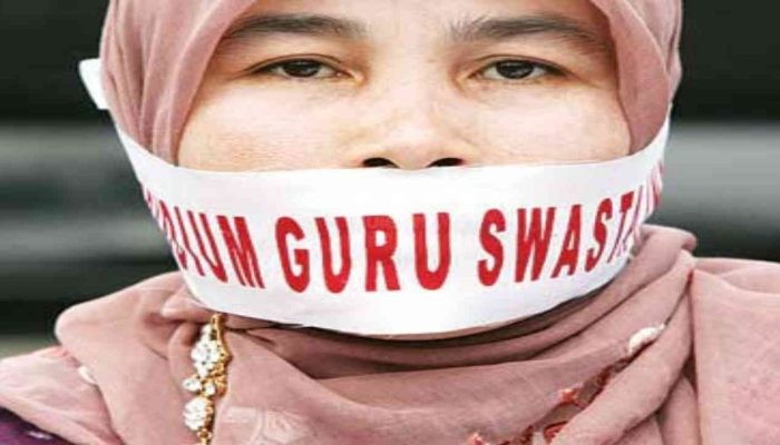 Guru Swasta Selalu Dituntut Serba Bisa, tapi Gajinya Sangat Bercanda